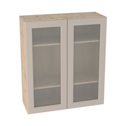 Ницца Royal Шкаф верхний высокий со стеклом ШВС 809 СМ Сурская Мебель МФ - фото 9