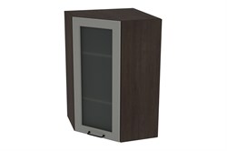 Ницца Royal Шкаф верхний высокий угловой со стеклом ШВУС 599 СМ Сурская Мебель МФ - фото 5