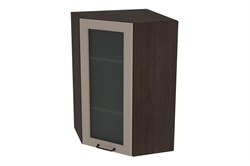 Ницца Royal Шкаф верхний высокий угловой со стеклом ШВУС 599 СМ Сурская Мебель МФ - фото 8