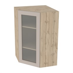 Ницца Royal Шкаф верхний высокий угловой со стеклом ШВУС 599 СМ Сурская Мебель МФ - фото 9