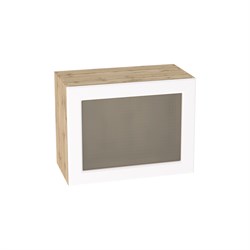 Ницца Royal Шкаф верхний высокий газовка со стеклом ШВГС 609 СМ Сурская Мебель МФ - фото 3