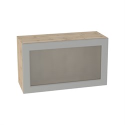 Ницца Royal Шкаф верхний высокий газовка со стеклом ШВГС 809 СМ Сурская Мебель МФ - фото 6