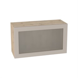 Ницца Royal Шкаф верхний высокий газовка со стеклом ШВГС 809 СМ Сурская Мебель МФ - фото 9