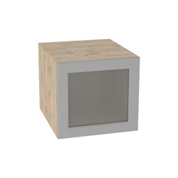 Ницца Royal Шкаф верхний высокий газовка со стеклом ШВГС 519 СМ Сурская Мебель МФ - фото 1