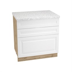 Ницца Royal Шкаф нижний с ящиками ШНЯ 803 СМ Сурская Мебель МФ - фото 3