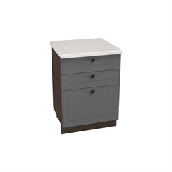 Перфетта Шкаф нижний с ящиками ШНЯ 603 СМ Сурская Мебель МФ - фото 6