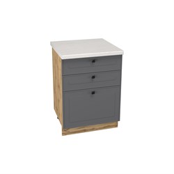 Перфетта Шкаф нижний с ящиками ШНЯ 603 СМ Сурская Мебель МФ - фото 7