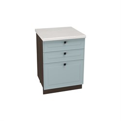 Перфетта Шкаф нижний с ящиками ШНЯ 603 СМ Сурская Мебель МФ - фото 14