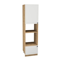 Перфетта Шкаф пенал высокий с ящиком ШП 606МН СМ Сурская Мебель МФ - фото 10