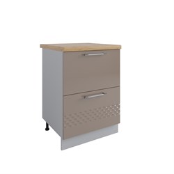 Капля Шкаф нижний с ящиками КМЯ 600 ДСВ ДСВ МФ - фото 2