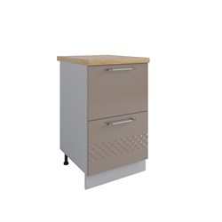 Капля Шкаф нижний с ящиками СК2 500 ДСВ ДСВ МФ - фото 2