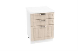 Прага Шкаф нижний с ящиками ШНЯ 603 СМ Сурская Мебель МФ - фото 3