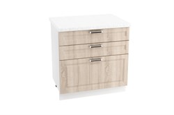 Прага Шкаф нижний с ящиками ШНЯ 803 СМ Сурская Мебель МФ - фото 3