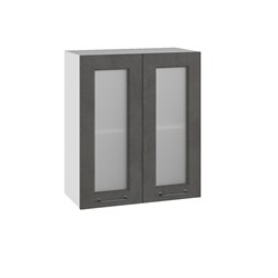 Капри Шкаф верхний высокий со стеклом ВПС 600 ДСВ МФ - фото 2