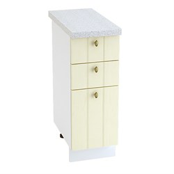 Прованс Шкаф нижний с ящиками ШНЯ 303 СМ Сурская Мебель МФ - фото 2