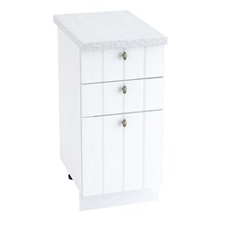 Прованс Шкаф нижний с ящиками ШНЯ 403 СМ Сурская Мебель МФ - фото 1