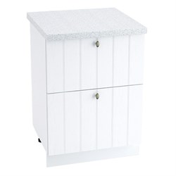 Прованс Шкаф нижний с ящиками ШНЯ 602 СМ Сурская Мебель МФ - фото 1