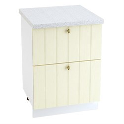 Прованс Шкаф нижний с ящиками ШНЯ 602 СМ Сурская Мебель МФ - фото 2