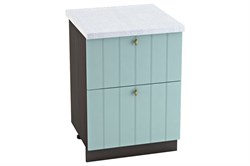 Прованс Шкаф нижний с ящиками ШНЯ 602 СМ Сурская Мебель МФ - фото 5