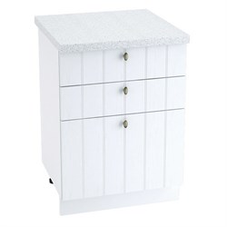 Прованс Шкаф нижний с ящиками ШНЯ 603 СМ Сурская Мебель МФ - фото 1