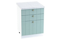 Прованс Шкаф нижний с ящиками ШНЯ 603 СМ Сурская Мебель МФ - фото 4