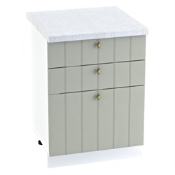 Прованс Шкаф нижний с ящиками ШНЯ 603 СМ Сурская Мебель МФ - фото 6