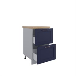 Квадро Шкаф нижний с ящиками КМЯ 500 ДСВ МФ - фото 24