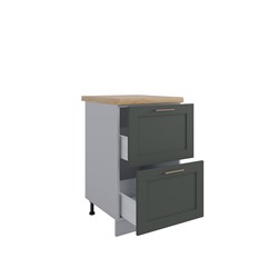 Квадро Шкаф нижний с ящиками КМЯ 500 ДСВ МФ - фото 18