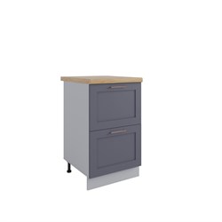 Квадро Шкаф нижний с ящиками КМЯ 500 ДСВ МФ - фото 9