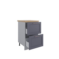 Квадро Шкаф нижний с ящиками КМЯ 500 ДСВ МФ - фото 10