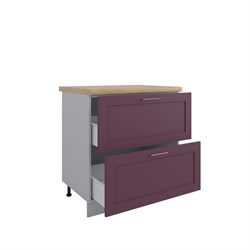 Квадро Шкаф нижний с ящиками КМЯ 800 ДСВ МФ - фото 8