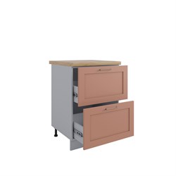 Квадро Шкаф нижний с ящиками СК2 600 ДСВ МФ - фото 20