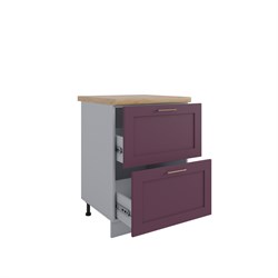 Квадро Шкаф нижний с ящиками СК2 600 ДСВ МФ - фото 8