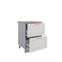 Квадро Шкаф нижний с ящиками СК2 600 ДСВ МФ - фото 6