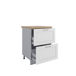 Квадро Шкаф нижний с ящиками СК2 600 ДСВ МФ - фото 4