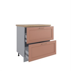 Квадро Шкаф нижний с ящиками СК2 800 ДСВ МФ - фото 20