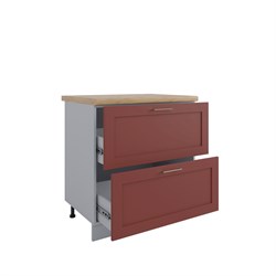 Квадро Шкаф нижний с ящиками СК2 800 ДСВ МФ - фото 12