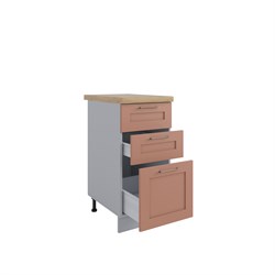 Квадро Шкаф нижний с ящиками СМЯ 400 ДСВ МФ - фото 20