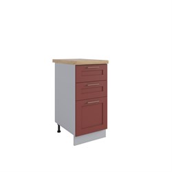 Квадро Шкаф нижний с ящиками СМЯ 400 ДСВ МФ - фото 11