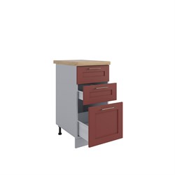 Квадро Шкаф нижний с ящиками СМЯ 400 ДСВ МФ - фото 12