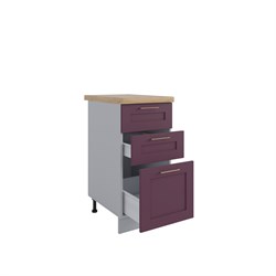 Квадро Шкаф нижний с ящиками СМЯ 400 ДСВ МФ - фото 8