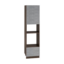 Хелмер Шкаф пенал высокий с ящиком ШП 606МН СМ Сурская Мебель МФ - фото 2