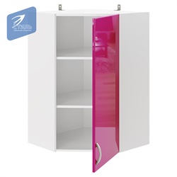 Бриз (Виола НЕО) Шкаф верхний высокий угловой ШУ-600 Стиль МФ - фото 1