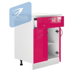 Бриз (Виола НЕО) Шкаф нижний с ящиком С1Я-600 Стиль МФ - фото 1