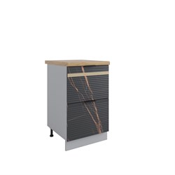 Корато Шкаф нижний с ящиками КМЯ 500 ДСВ ДСВ МФ - фото 2