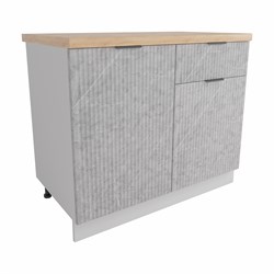 Монца Шкаф нижний с ящиками СШ 1000 ДСВ ДСВ МФ - фото 2