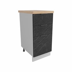 Монца Шкаф нижний с ящиками СЯШ 400 ДСВ ДСВ МФ - фото 3