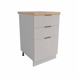 Монца Шкаф нижний с ящиками СЯШ 500 ДСВ ДСВ МФ - фото 4