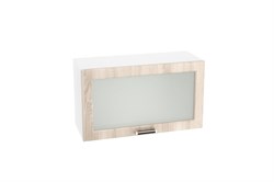 Прага Шкаф верхний высокий газовка со стеклом ШВГС 819 СМ Сурская Мебель МФ - фото 3