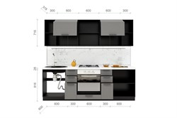 Глетчер Кухонный гарнитур 2,4м №2 СМ  - фото 4